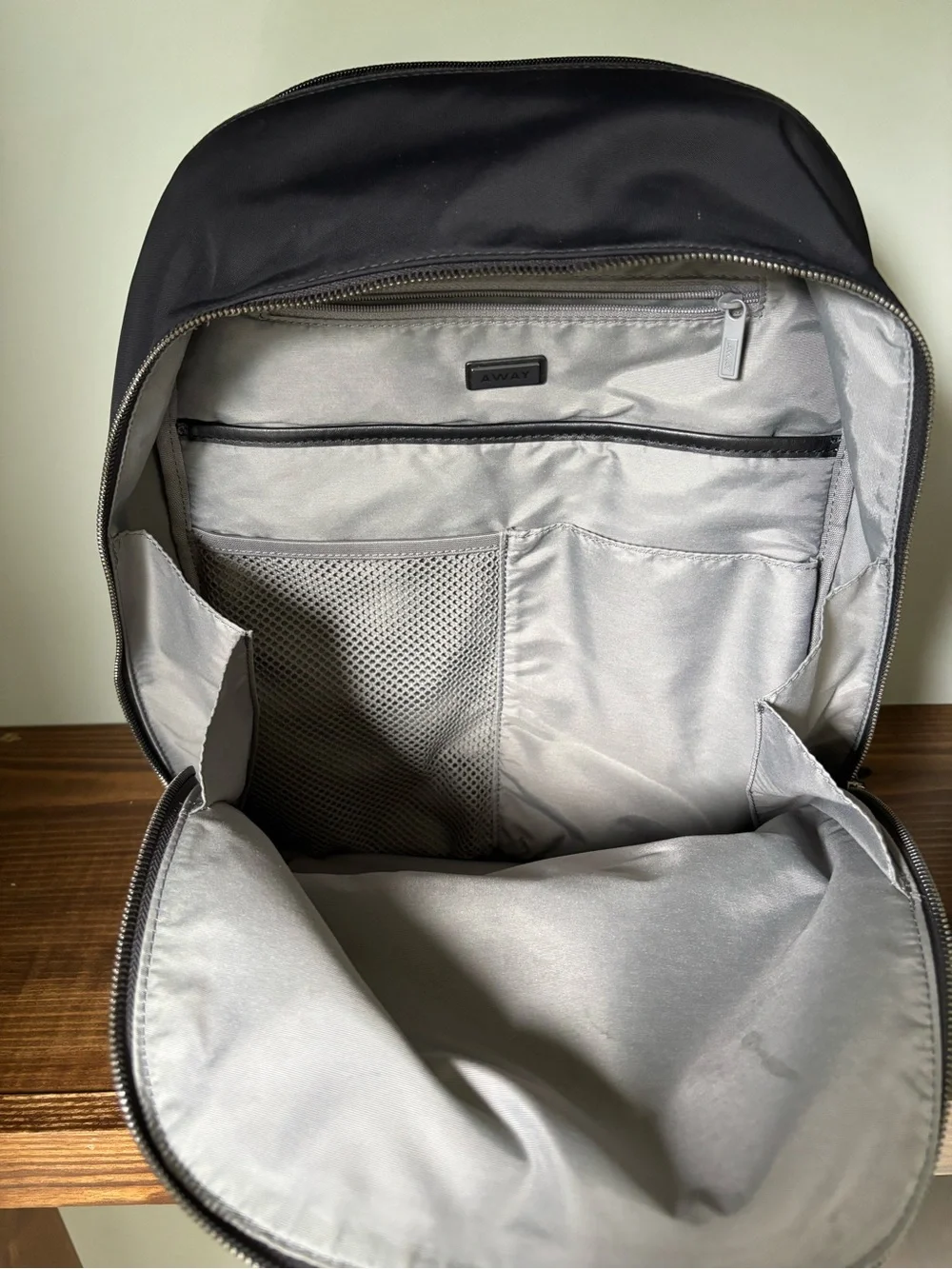 Away Black Travel Backpack with Laptop Compartment